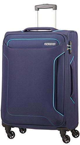 American Tourister Holiday Heat - Spinner M, Koffer, 67 cm, 66 L, Blau (Navy)