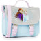 Disney Sac à Main Fille La Reine des Neiges Sac à Main Princesses Sac Bandoulière Fille Idée Cadeau (Bleu/Argenté Frozen)