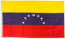 SCAMODA Bundes- und Länderflagge aus wetterfestem Material mit Metallösen, Outdoor Fahne & Flagge (Venezuela) 150x90cm