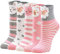 Cotone Calzini per Bambina, Calze Bambina 24-29 Cotone Calzini per Ragazze, Bimba Calzini Divertenti Bambini Calze Animali, 5 Paia