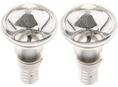 2 R39 30W Glitter Lampen Lampe E14 Base Reflector Bulb