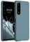 kwmobile Custodia Compatibile con Sony Xperia 5 III Cover - Back Case per Smartphone in Silicone TPU - Protezione Gommata - artic night