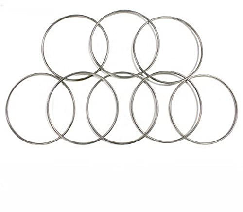 SUMAG Magietricks Magnetischer Verbindungsring 8 Ringe Set – Große Größe (Durchmesser 30 cmEdelstahl) BühnenIllusions Gimmick Requisiten Spaß