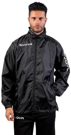 GIVOVA RAIN JACKET WIND NERO