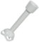 Pied mixeur blanc à 2 lames 207x50x70 mm Robot ménager MS-651793 MOULINEX Robot ménager MS-651793 MOULINEX