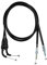 MOTOMASTER Motorcycle Throttle Cable SET (PULL/PUSH) Compatible with Yamaha XT 600 / XTZ 660 / 3TB-26302-00