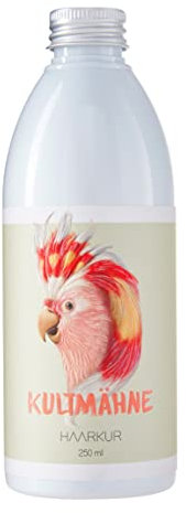 Kultmähne Haarkur, Haarkur pflegt und stärkt das Haar, Geschmeidigkeit und strahlender Glanz, aus L-Aminosäuren und Pflanzenstoffen, schützt das Haar, 250ml Haarkur