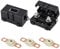 Midi Sicherung, 3 Stück 80A Midi Schraubsicherungen 2 Stück ANS Sicherungshalter 12V-58V Midi Hochstromsicherung für Pkw, Lkw, Baufahrzeugen, Bussen, Wohnwagen