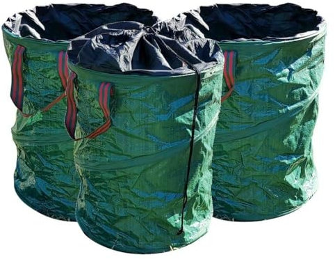 Sac pour déchets Verts de Jardin Pop up 100 L - Lot de 3
