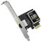 BrosTrend PCIe Scheda di Rete 2.5 Gigabit Linux, PCI Express Gigabit Scheda Ethernet Adattatore di rete, PCIe Scheda Ethernet Compatibile con Ubuntu, Fedora, Debian, Mint...etc., Protezione a vita