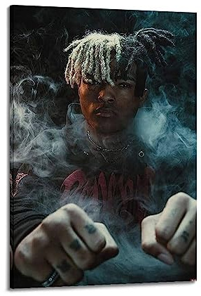 VZRSQZK Sänger-Poster XXXTentacion, dekoratives Gemälde, Leinwand, Wandposter und Kunstdruck, modernes Familienschlafzimmer-Dekor-Poster, 20 x 30 cm