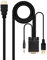 Nanocable Conversor HDMI a VGA-Jack-UBS. 1.8 m