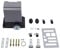 Motorisierungsset für Schiebetore, Elektromotor für Tore, Fernbedienungen, Infrarot-Sensoren, für Garten, Garage, MAX600 kg, 12 m/min (Motor)