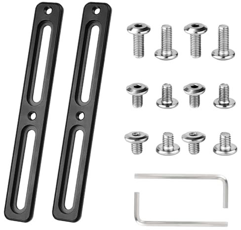 2 Pezzi Adattatore Portaborraccia Bici, Borraccia per Bici Base di Montaggio Lega di Alluminio Supporto, Adattatore per Bottiglia D'acqua, per la Regolazione dei Portaborracce da Bicicletta, Nero