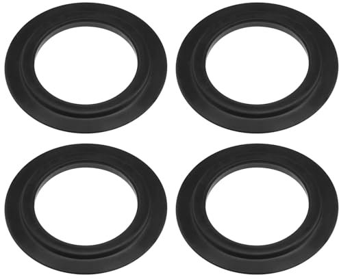 YINETTECH 4 Piezas Junta de Tapón de Fregadero de Cocina Tapón de Cesta de Colador de Cocina Junta de Sellado de Goma NBR Tapón de Fregadero Arandela de Sellado Anillos de Sellado de Goma