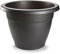 AC - Maceta Terracota - Plástico Resistente - Ideal para el Hogar, Plantas, Jardín, Decoración. - Cuidado de Plantas - Forma Redonda - Ø 50 cm - Color Antracita