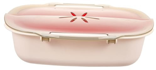 COLLBATH Caja De Vapor Para Microondas De Para Verduras Comida y Pescado Para Cocinar Al Vapor Microondas