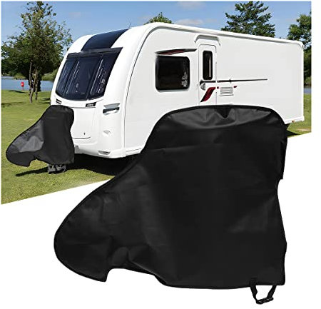 CGEAMDY Deichselabdeckung Wohnwagen, Universal wasserdichte Anhängerkupplung Schutz Abdeckung Deichselhaube, Anhänger Deichselhaube Für Caravan Wohnwagen, Wohnmobil