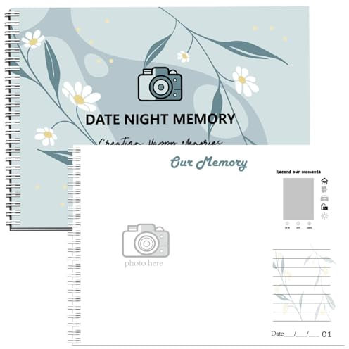 XIAOXIAOYU Date-Night-Buch, Rubbel-Paarspiele für Date-Night | Unique Ideas Date Night Game Rubbel-Souvenir-Tagebuch,Abenteuerliche Date Night-Kartenspiele für Date Night Game