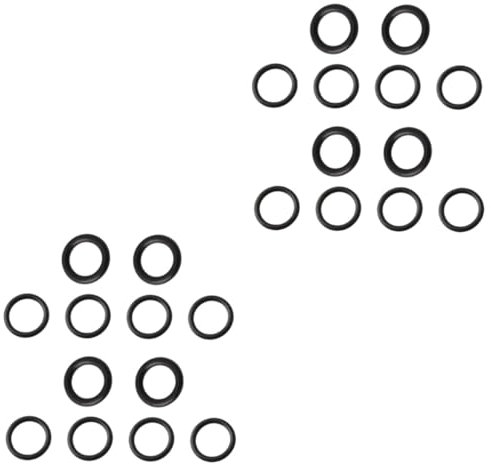 OKUMEYR 24pcs Heavy Duty Rubber Sealing Gasket Disc Brake for Excellent Heat and Oil Resistance for Disc Brake Systems