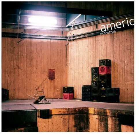 AMERICAN FOOTBALL 'AMERICAN FOOTBALL' HALF RED HALF BLACK EP