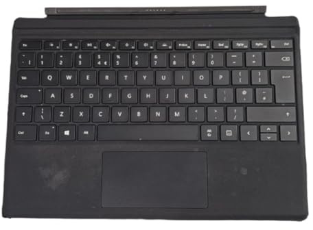 Microsoft ¡¡Outlet Teclado QWERTY Surface Pro Type Cover Pro Gris/Gris Noche Pro 3/4/5/6/7 UK (M1725)