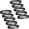 Lot de 2 Joints en silicone ∅ 80 mm pour poêle haute température (2)