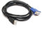 HOMSFOU zum VGA-Kabel Konverter zum Adapter Monitorkabel Eins-zu-Vier-Adapter zum Kabel zum Stecker männlich bis 15 männlich Adapterkabel zu USB zu vga coverter Kabel Gold zu vga
