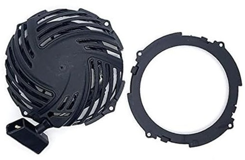 Pizgear Démarreur à Tirette, for Moteur Briggs Stratton 500E 140cc, remplace 591139 595355 Démarreur Manuel pour Petits Moteurs
