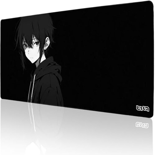Tilt Grand Tapis de Souris Gamer XXL 100x50 cm | Tapis de Bureau Gaming Anti-Dérapant | Mouse Pad Imperméable pour PC et Accessoires Gaming | Tapis de Clavier (Silent Gaze)