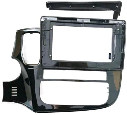 2Din Autoradio Blende DVD Stereo Rahmen Platte Adapter Montage Für Mitsubishi Für Outlander 2017 2018 2019 Radioblende