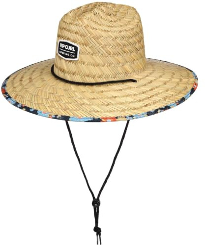 RIP CURL Sombrero Lifeguard Fun TimesCurl Hombre - de Sol Verano con Tira para el mentón Primavera/Verano Primavera