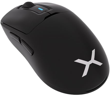 KRUX Plasma Wireless, kabellose Gaming Maus, BT, 2,4 GHz USB, kabelgebunden, RGB Beleuchtung, Ultraleichtbau (61g), PixArt PAW3311 Sensor, 12000 DPI, mechanische Kailh GM 4.0 Schalter