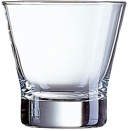 Arcoroc Shetland FB25 Lot de 12 verresà whisky 250 ml