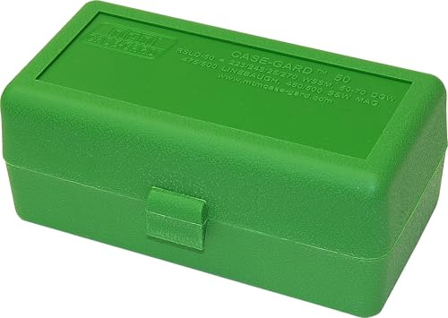 MTM Case Gard RSLD 50 Ammo Box (Green)