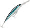 Rapala - X-Rap Magnum Angelköder - Angelzubehör mit großer Tauchschaufel - Salzwasser Spinnköder- Lauftiefe 9m - Fischköder 16cm, 72g - Hergestellt in Estland - Glass Ghost UV