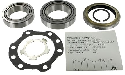 SKF Radlagersatz mit Wellendichtring VKBA 3726 Position Vorderachse Höhe 111mm Länge 111mm Breite 84mm - OE Qualität