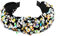 axy Breiter Pailletten Haarreif mit Knoten Damen Haarreifen HR34PA (Pink Bunt)
