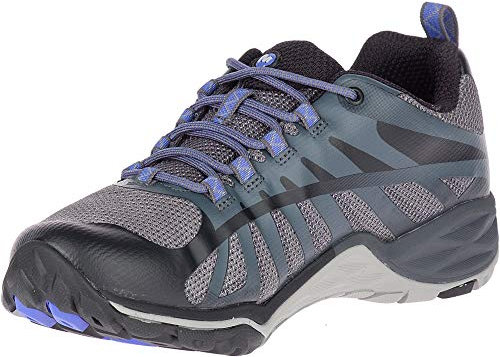 Merrell Damen Siren Edge Q2 Waterproof Trekking- & Wanderhalbschuhe, Schwarz (Black), 37.5 EU
