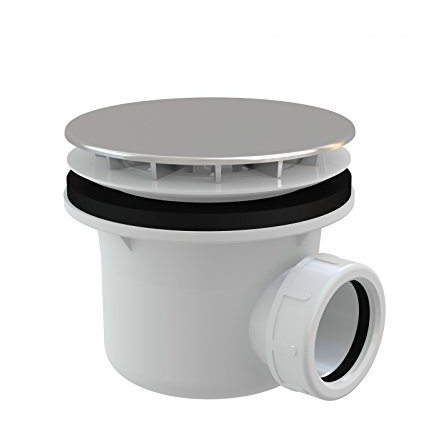 Alcaplast A49CR Ablaufgarnitur 85 mm verchromt Siphon Sifon für Duschwannen