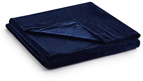 RelaxBlanket 60''x80'' Duvet Cover for Weighted Blanket | Premium Super Soft Minkey | Navy
