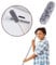 NOCHME Staubwedel Teleskop Mit Extra Lang Ausziehbar Griff, 78-245cm Edelstahl Waschbar Staubwischer Staubbesen Mit Biegbarem Mikrofasern Bürsten Kopf Zur Entfernt Staub Und Spinnweben