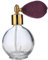 Purple Bulb 78ml Classic Round Perfume Bottle Atomizer, Filling Funnel & Gift Box (GF)