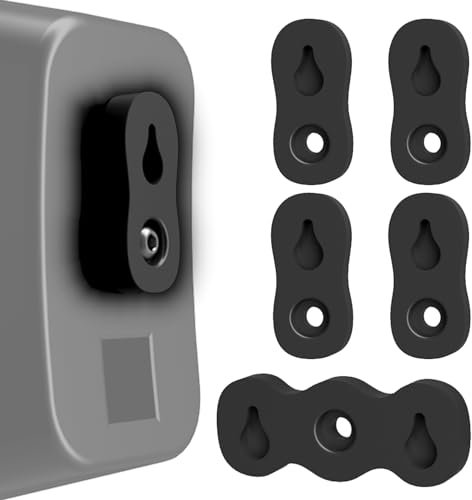 1/4 x 20 Universal Slim Wall Mount Brackets 5.1 for Surround Sound Speaker System Home Theater 3D Printed Compatible with Logitech Z906