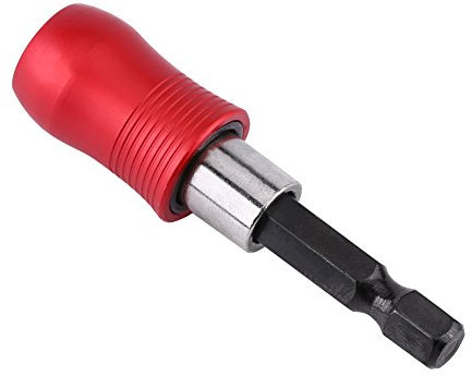 Porte embouts Magnétique ,Tige Hexagonale Magnétique Fabriqué en Acier au Chrome Vanadium Convient à la Plupart des Guides et Forets , Manchon , poteau pneumatique