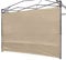NINAT Canopy Sunwall 3M Sunshade Privacy Panel for Gazebos Tent Waterproof Sun Wall for Straight Leg Gazebos 2 Pack Sidewall Only (Canopy Frame Not Included) Beige Panel Wall