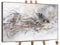 YS-Art Luxus Abstrakt Acryl Gemälde auf Leinwand Ewigkeit 2 handgemalt Wandbilder Wohnzimmer modern Wohndekor Büro Appartement Lobby Bild echte Kunst 120x80 cm