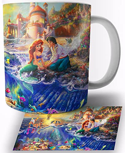 Little Mermaid Ariel B Keramik Becher 325ml Tasse Mug