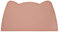 OHMO Petit Tapis Gamelle Chien et Chat, (52 * 30cm, Rose Corail), Tapis de Plateau Gamelle de Nourriture Antidérapant pour Chat et Chien