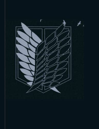 AOT Themed Notebook: Wings of Freedom